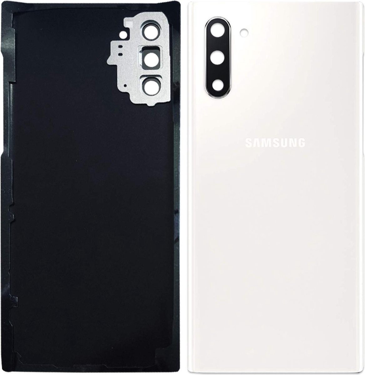 Samsung Galaxy Note 10 N970F - battery cover / back cover/ achterkant - wit