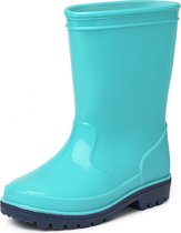 Gevavi Boots - Alex PVC Kinderlaarzen - Regenlaarzen Kinderen - Voor Jongens en Meisjes - Blauw Turquoise - Maat 22