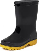 Gevavi Boots - Alex PVC Kinderlaarzen - Regenlaarzen Kinderen - Voor Jongens en Meisjes - Zwart - Maat 27