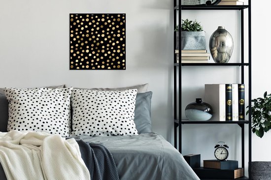 Affiche avec cadre Affiche - Motifs - Points - 40x40 cm