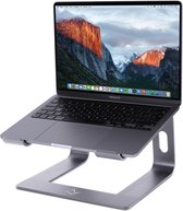 RhinoStand Laptop Standaard  - Universeel 10 tot 15.6 inch  - Ergonomische Laptophouder - Laptop Verhoger Macbook-  Aluminium - Grijs