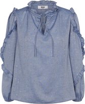 Moliin Taylor Blouse Blauw  Dames maat XL