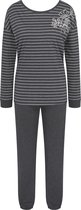 Triumph Sets PK LSL 10 X Vrouwen Pyjamaset - DARK GREY MELANGE - Maat 40