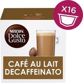 Nescafe Dolce Gusto Cafe au lait Decafinated 3 x 16 pods opgelet deca versie