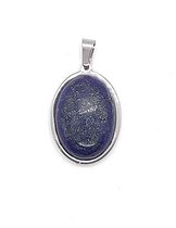 Stones & Bones® Pendentif ovale en lapis-lazuli