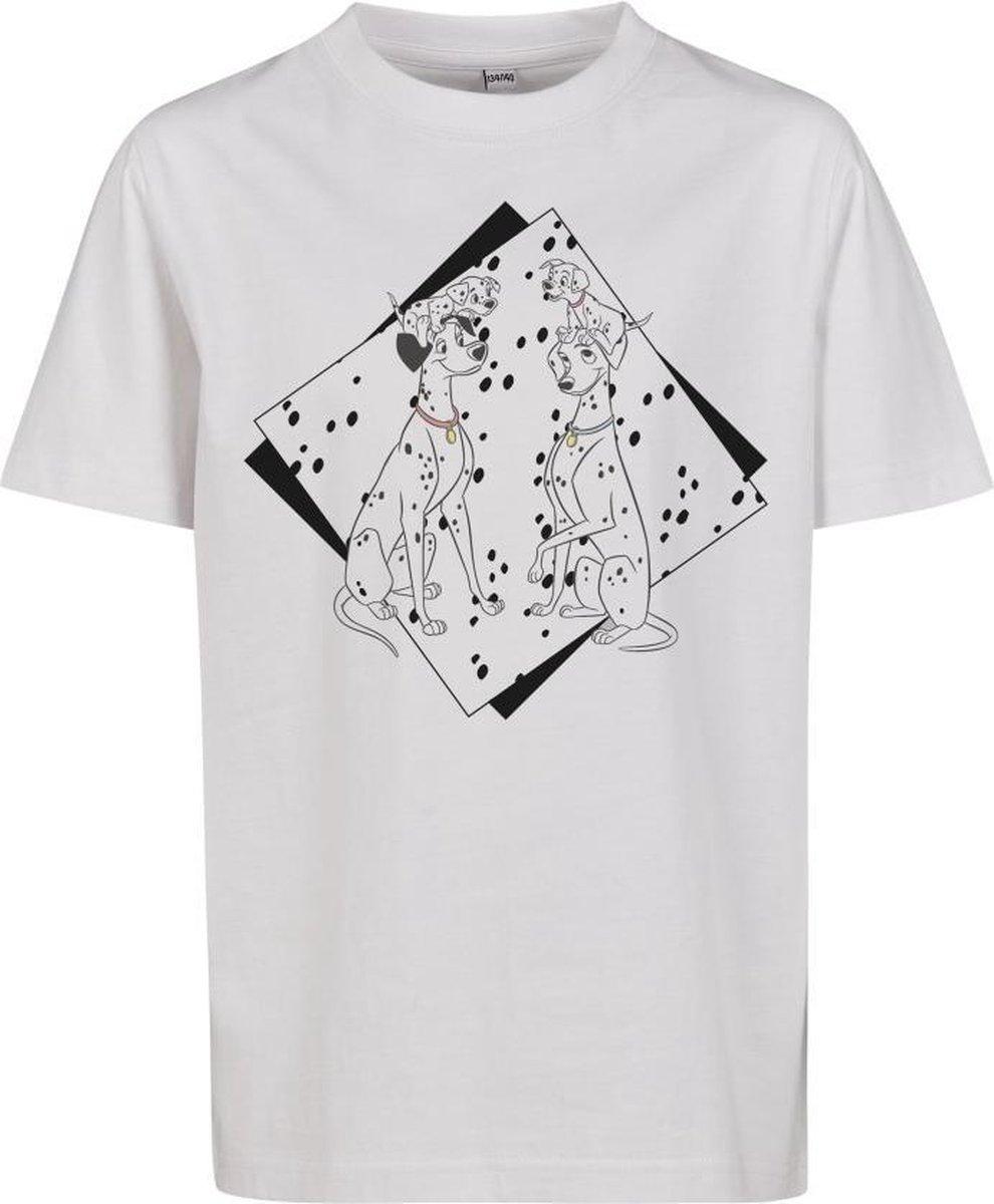 Disney 101 Dalmatians Kinder Tshirt -Kids 122- 101 Dalmatiner Couple Wit