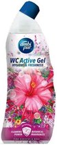 Ambi Pur Gel nettoyant pour toilettes Active Hibiscus Pink & Rose, 750 ml