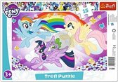 My Little Pony Raampuzzel 15 delig 23x33cm - puzzel - speelgoed - meisjes & jongens