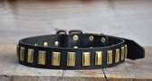 FDT Honden Halsband zwart 78 x 4 cm