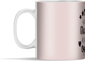 Mok - Moederdag Mok - Hotel Mama - Always Open - Roze - 350 ml - Beker