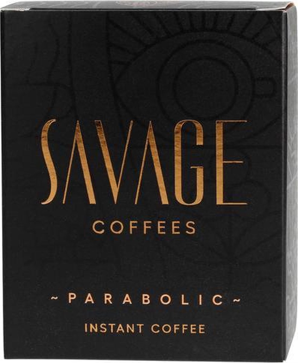Savage Coffees - Parabolic Instant Geisha Coffee - 7 Sachets (Panama Geisha Koffie)