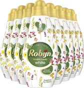 Détergent liquide du matin Robijn Klein & Powerful Wit Floral - 8 x 19 lavages - Paquet économique