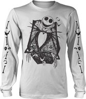 The Nightmare Before Christmas Crossed Arms Long Sleeve T-Shirt XL