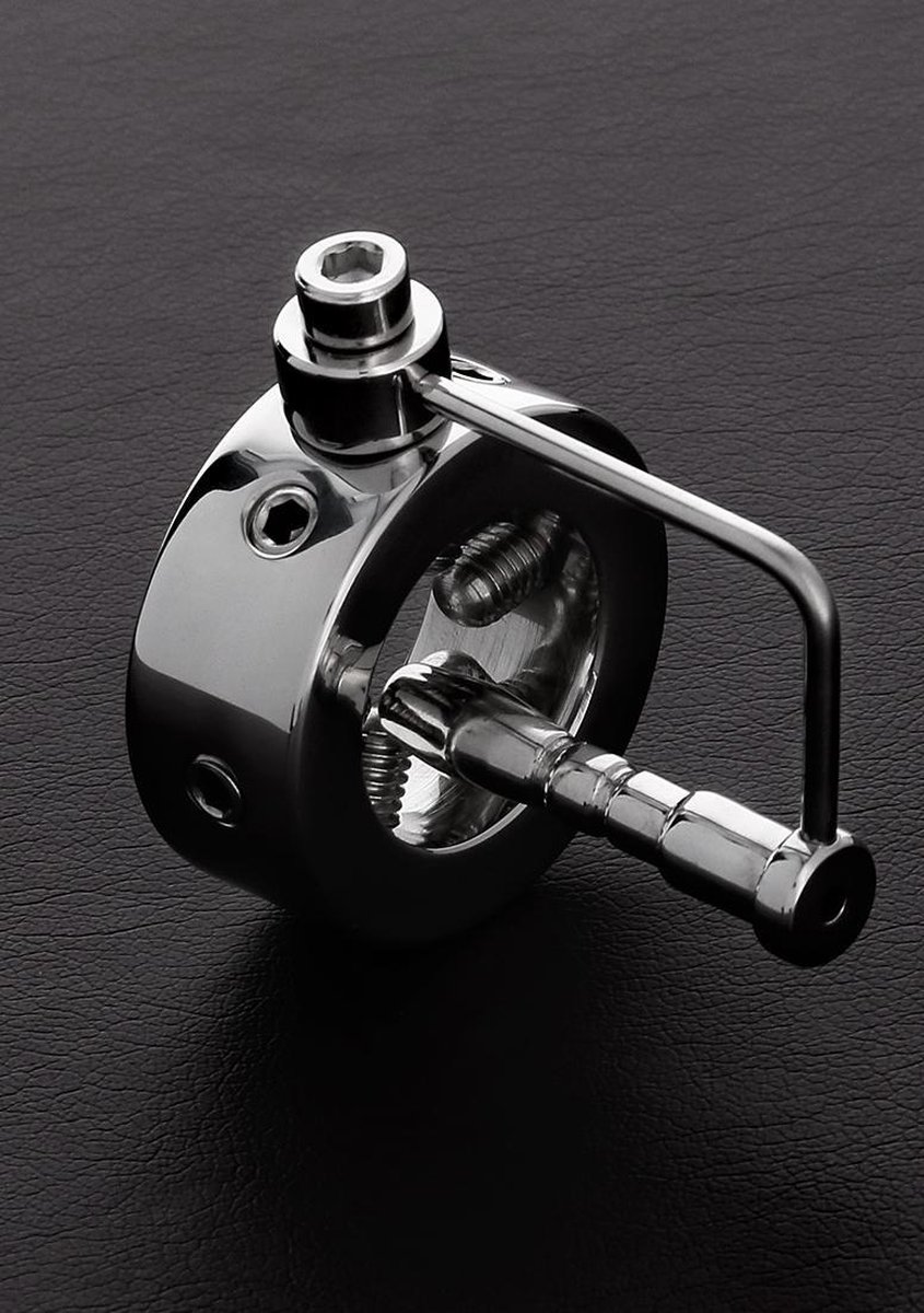 Shots - Steel Spik Ring met P-Plug - 25 mm