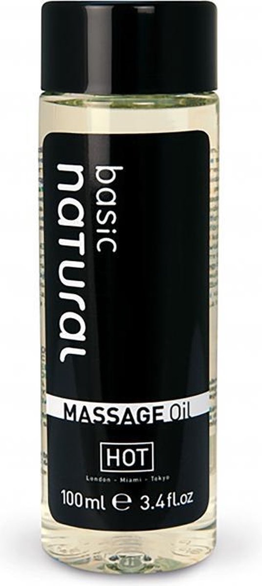 Goedkoopste Hot-Hot Basic Natural - 100 ml - Massageolie