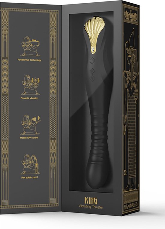 Zalo - King Vibrating Thruster Zwart