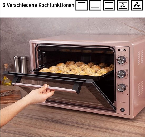 gips muis of rat Handschrift Elektrische mini-oven | Bak- en Toastoven, Premium kwaliteit, Dubbele  Beglazing |... | bol.com