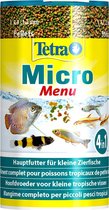 6 x Micro menu 100ml/65g voor kleine siervissen