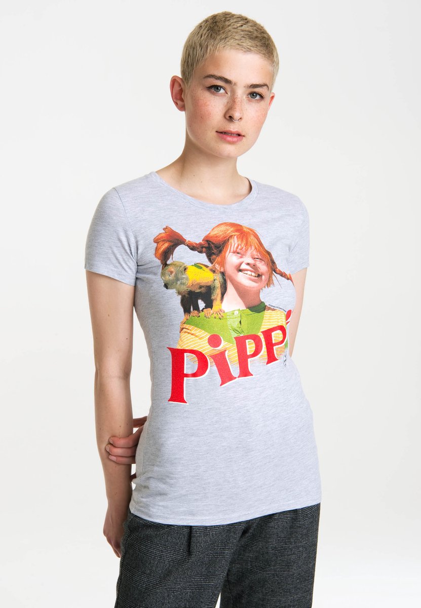 Pippi Langkous shirt dames - Large