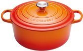 Bol.com Le Creuset Braadpan Signature - Oranjerood - ø 26 cm / 5.3 liter aanbieding