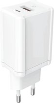 PurePower Snellader USB Stekker 3A/18W Thuislader Oplader Adapter Oplaadstekker Blokje -Geschikt voor Nokia 4.2/4.3/5.1/5.2/5.3/5.4/6/6.1/6.2/6.3/7/7.1/7.2/Lumia/Nokia 9 Pure View