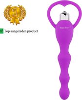 Happy Tears | Unisex | Luxe Prostaatvibrator | Anaalvibrator |  Vibrator voor anaal gebruik | voor bij de sex |  Gspot en Clitoris stimulator | Waterdicht | Ideaal voor koppels | M