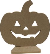 Woodkit.nl houten pompoen halloween 46cm hoog mdf