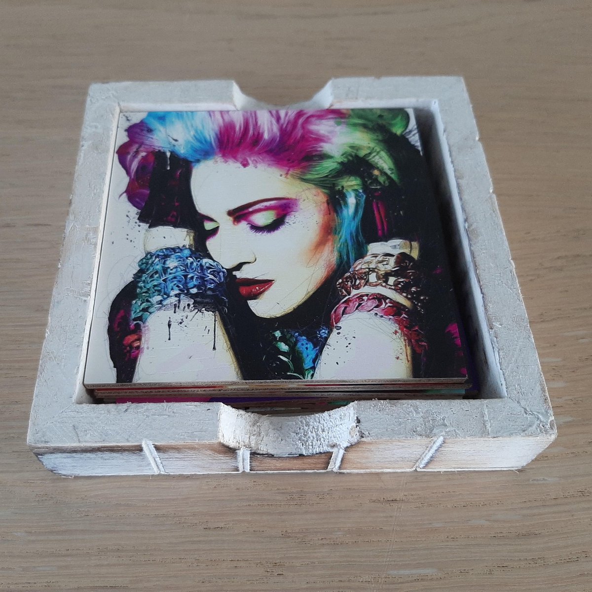 Onderzetters Popmuziek bekende artiesten in Popart