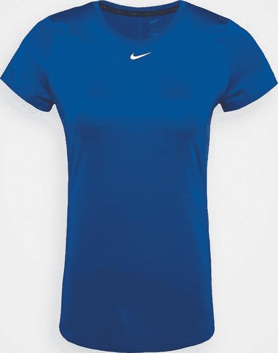 schaduw Kleren Silicium Nike DriFit shirt Dames - Blauw - Maat XS | bol.com