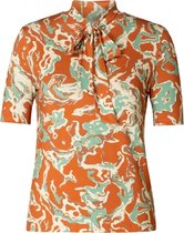 IVY BEAU Quintia Jersey Shirt - Winter white/multi c - maat 42