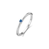 TI SENTO - Milano Ring 12210DB - Zilveren dames ring - Maat 54