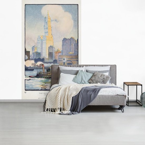 Papier Peint - Papiers Papier peint photo Water- Bateau - Amérique - Largeur 150 cm x Hauteur 240 cm