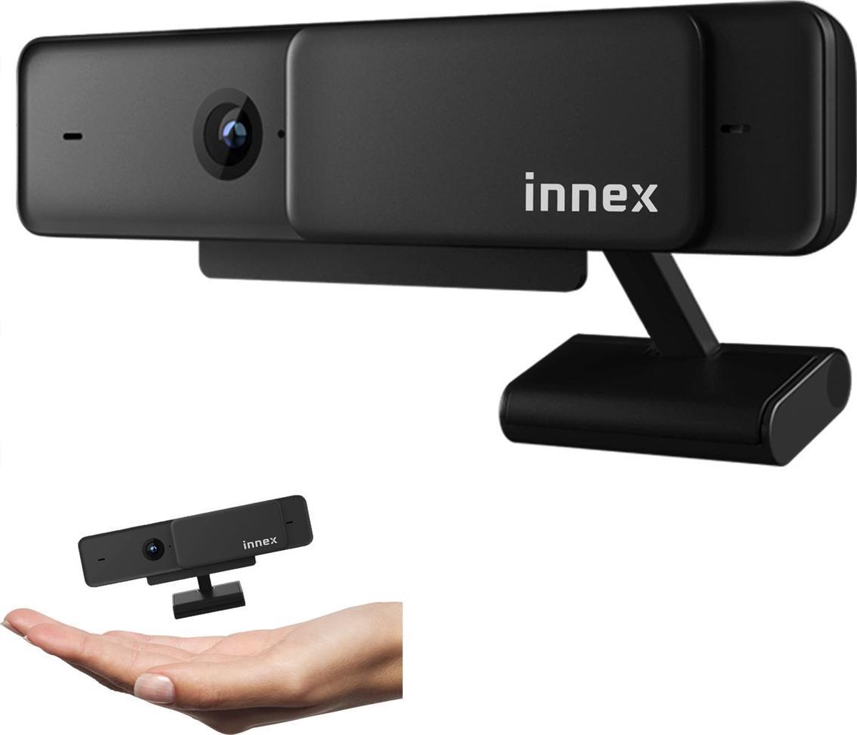 Innex C220-webcam-webcam voor pc-webcam met microfoon-1080P-ruisonderdrukking-online klas