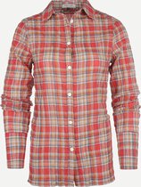 Steppin' Out Herfst/Winter 2021  Tabita Blouse Vrouwen - Regular Fit - Katoen - Rood (42)