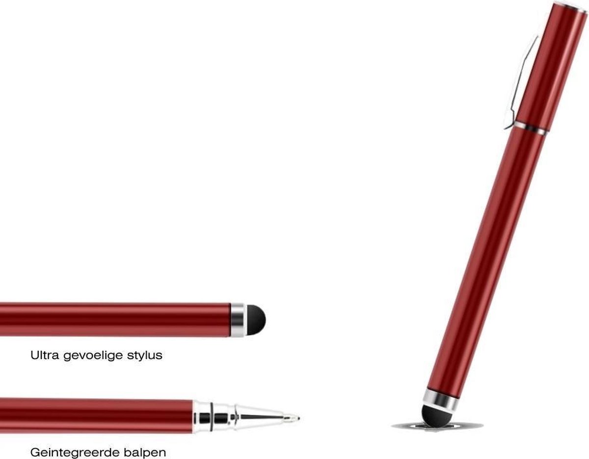 Stylus pen Wijnrood voor iPad | Galaxy | Samsung | Tablet
