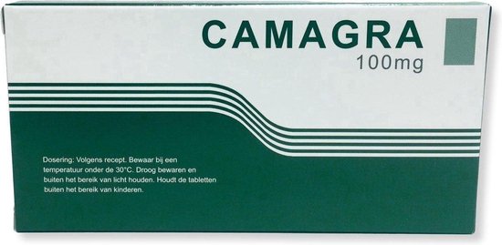 Camagra 100MG - Extra sterk - 5 Stuks - Nederlandse formule van de bekende groene erectiepil