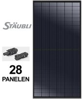 Sunket 28 Zonnepanelen 440 Watt vermogen Full Black