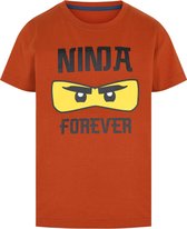 Lego Ninjago Forever T-shirt Caramel Brown - Maat 116