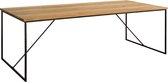 Eetkamertafel | felino | gerecycled teakhout | naturel | 240 x 100 x 77(h) cm