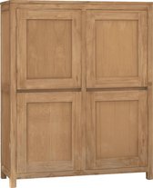 Kast | corona | teakhout | naturel | 130 x 45 x 160(h) cm