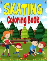 Skating Coloring Book