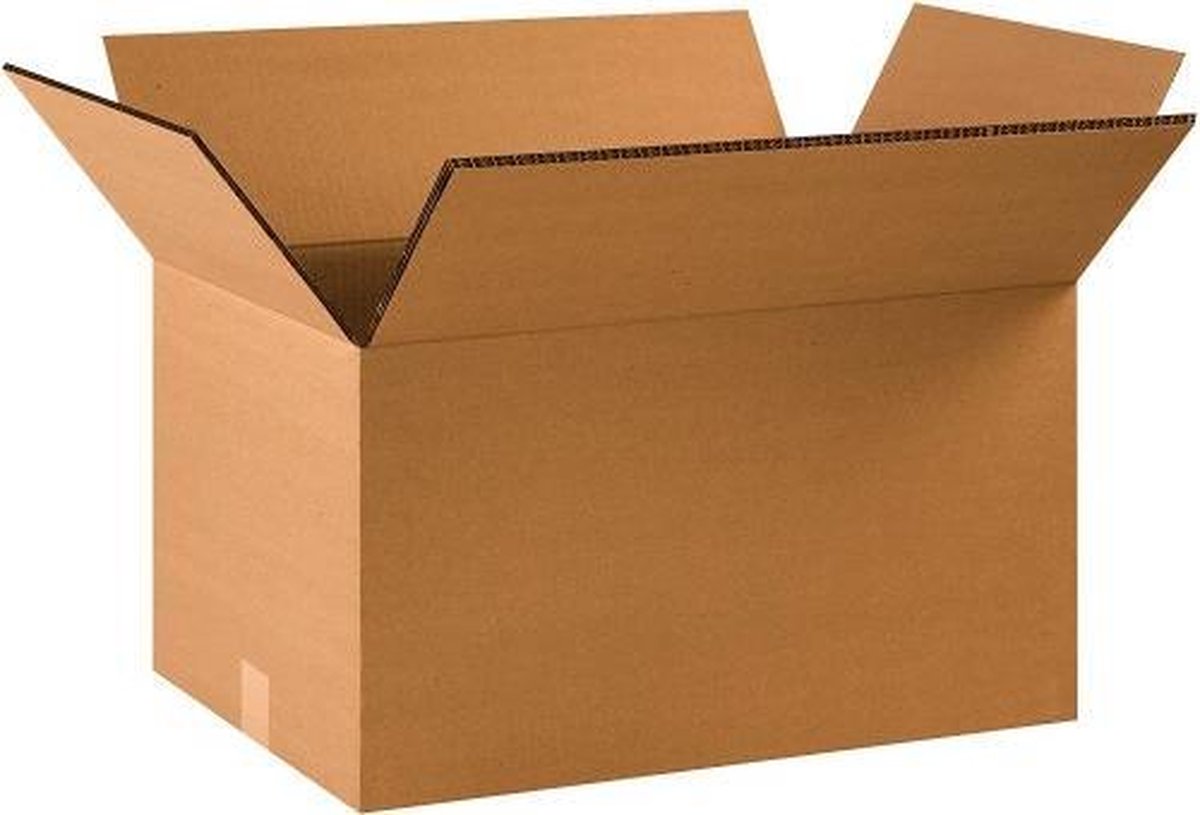 10 x Boîtes En Carton En Carton Double Ondulé Marron 60x40x40 Cm /Boîte  Pliante