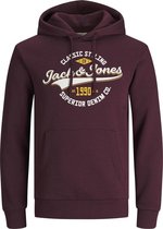 JACK&JONES JJELOGO SWEAT HOOD 2 COL 21/22 Heren Trui - Maat L