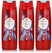 Old Spice Shampoo & Douchegel XXL - Deep Sea - Voordeelverpakking 3 x 400 ml