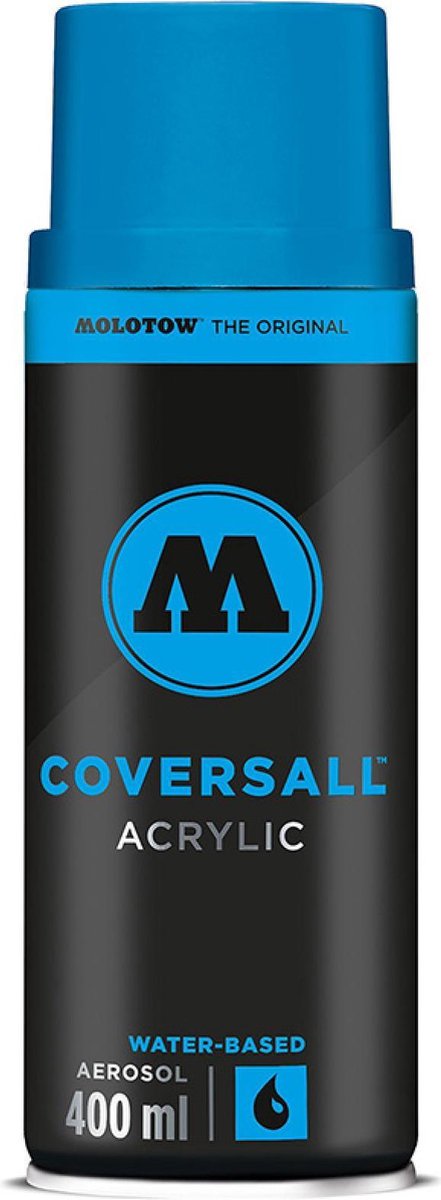 Molotow Coversall Water Based 400ml Shock Blue