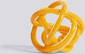 Hay Knot No2 object D15cm warm yellow