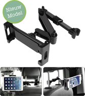 Livewell Tablet houder Auto Hoofdsteun - Telefoonhouder Auto - Ipad Houder Auto - 360 Graden draaibaar - Uitklapbaar