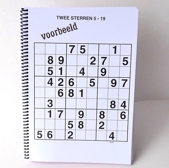 beddengoed legering Ambacht Denksport -Groot letter-Sudoku puzzels - Moeilijkheidsgraad: 3-sterren |  bol.com