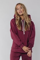 Colourful Rebel Uni Hoodie Rood Dames - Organisch Katoen - L