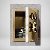 DEVICI Motiverende Wanddecoratie - Muurdecoratie - Vault To Success - Canvas Wall Art Ingelijste Wanddecoratie Kantoor Ingelijste Kunstposters & Kunstprints